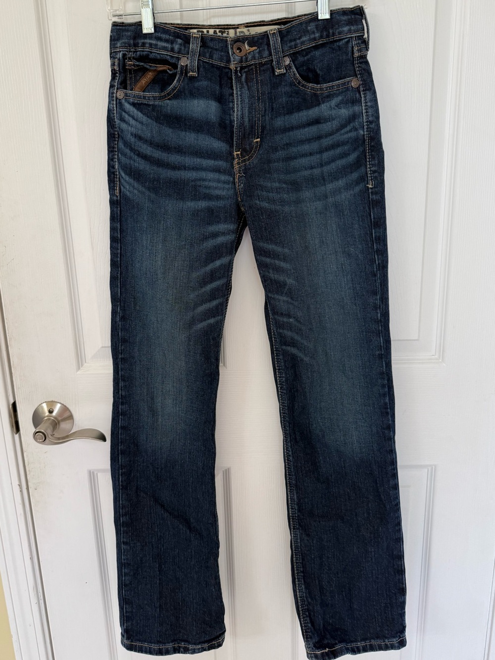 Youth Boys Ariat B4 Relaxed Straight Jeans, Size 14